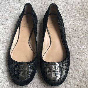 Leopard Tory Burch Flats